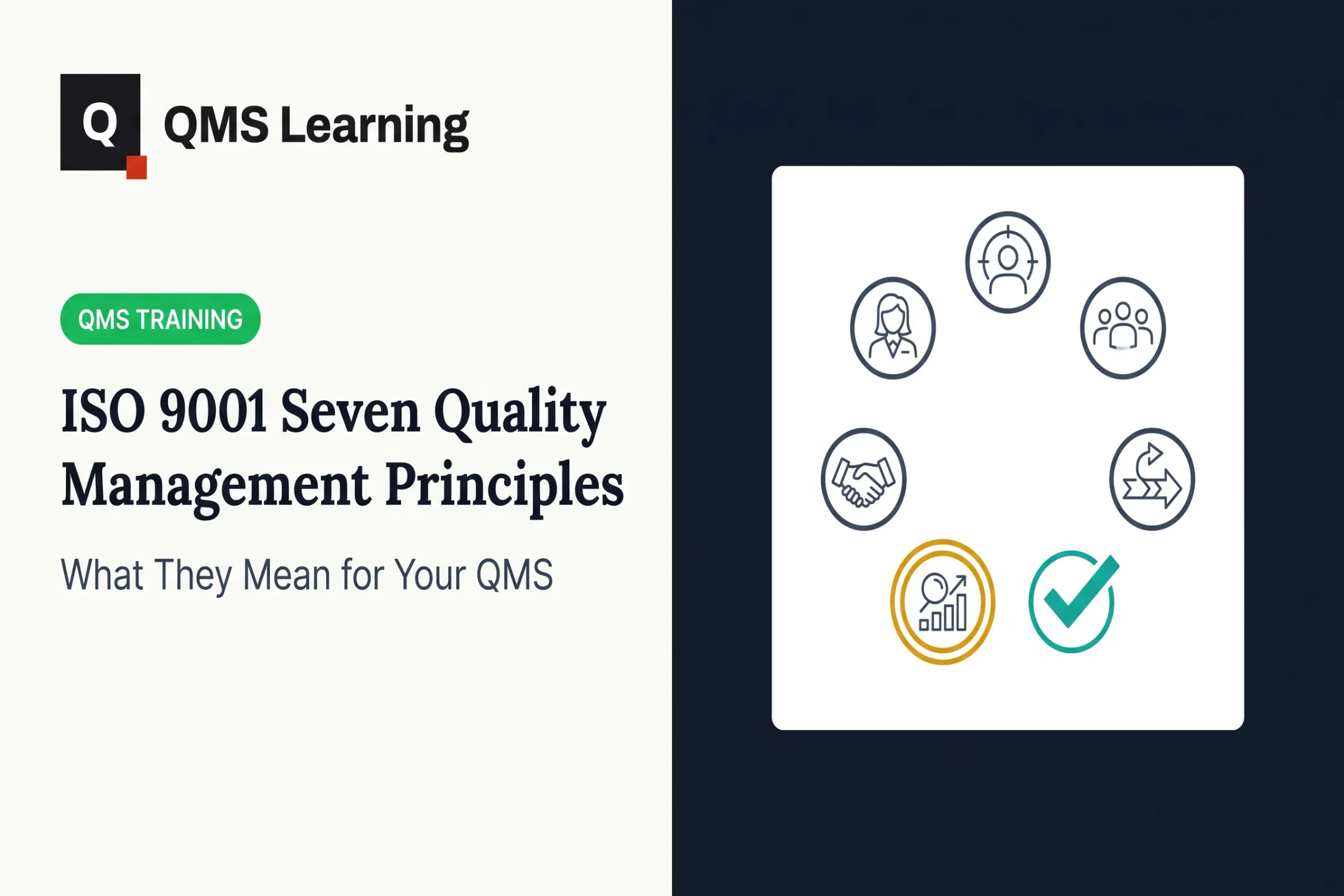 ISO 9001 Seven Quality Management Principles: What They Mean for Your QMS
