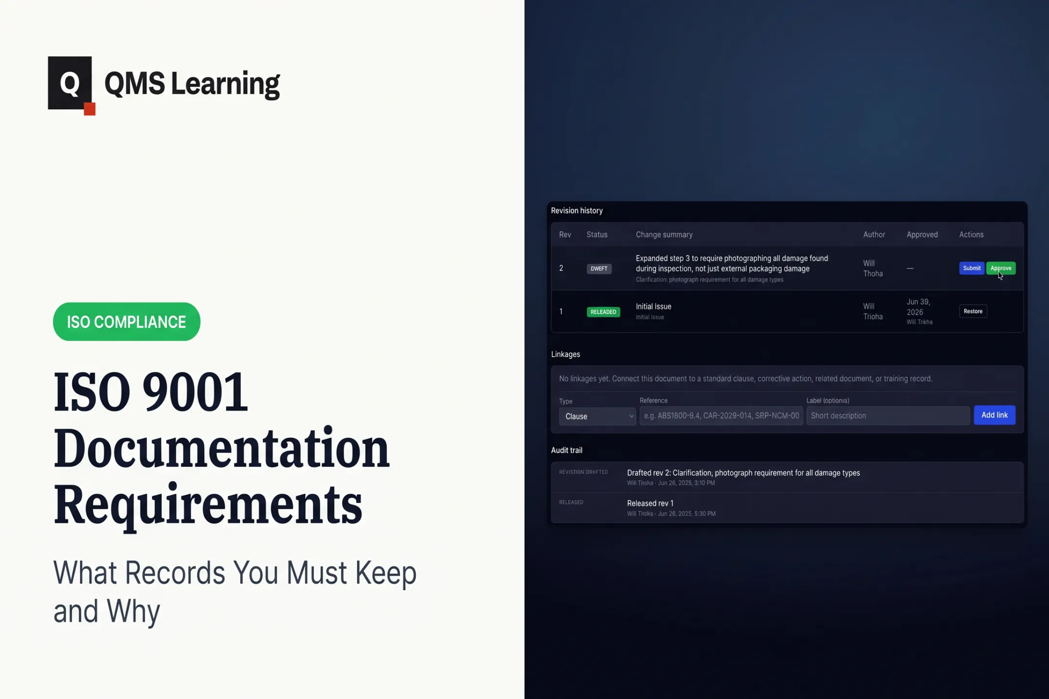 ISO 9001 Documentation Requirements: What Records You Must Keep and Why