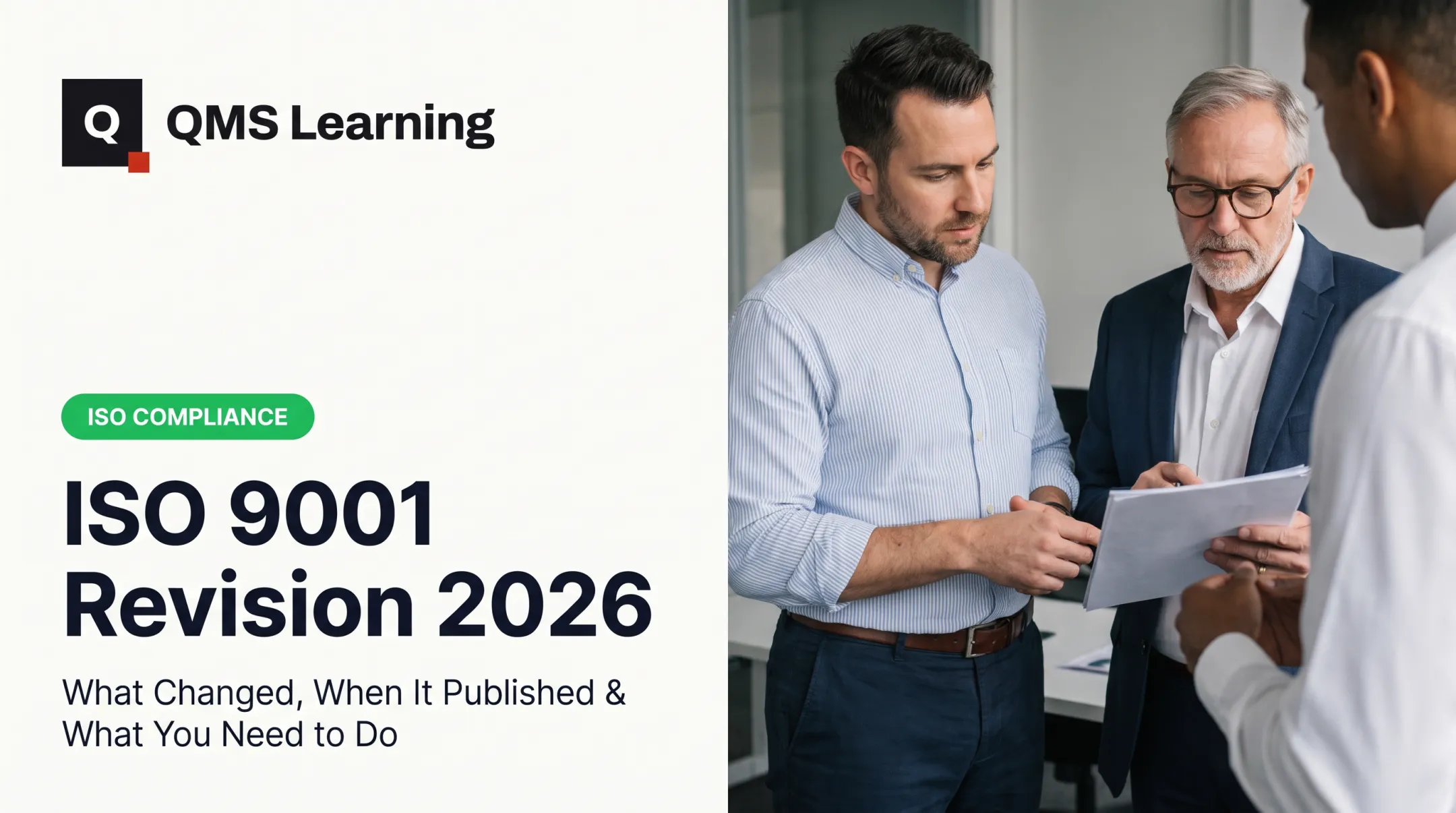 ISO 9001 Revision 2026: What Changed, When It Published &amp; What You Need to Do