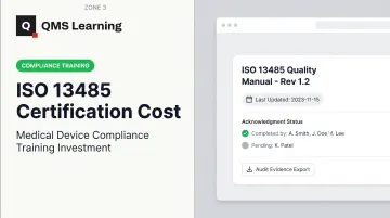 ISO 13485 Certification Cost