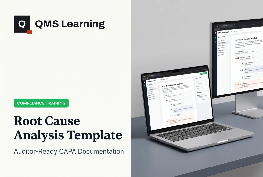 Root Cause Analysis Template