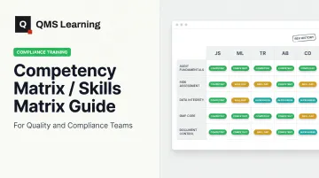 Competency Matrix / Skills Matrix Guide