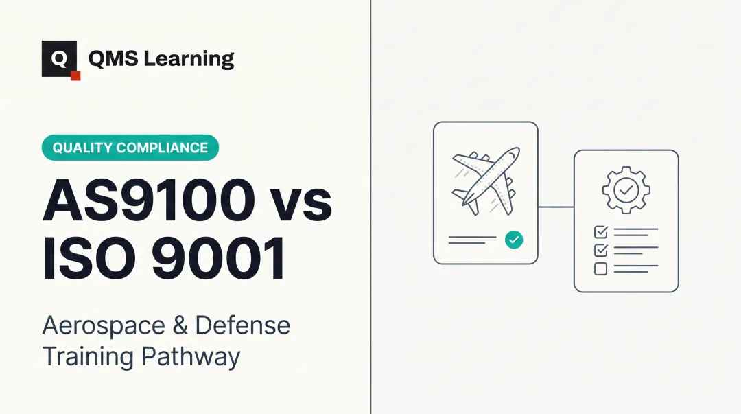 AS9100 vs ISO 9001