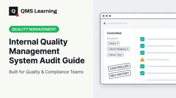 Internal Quality Management System Audit Guide