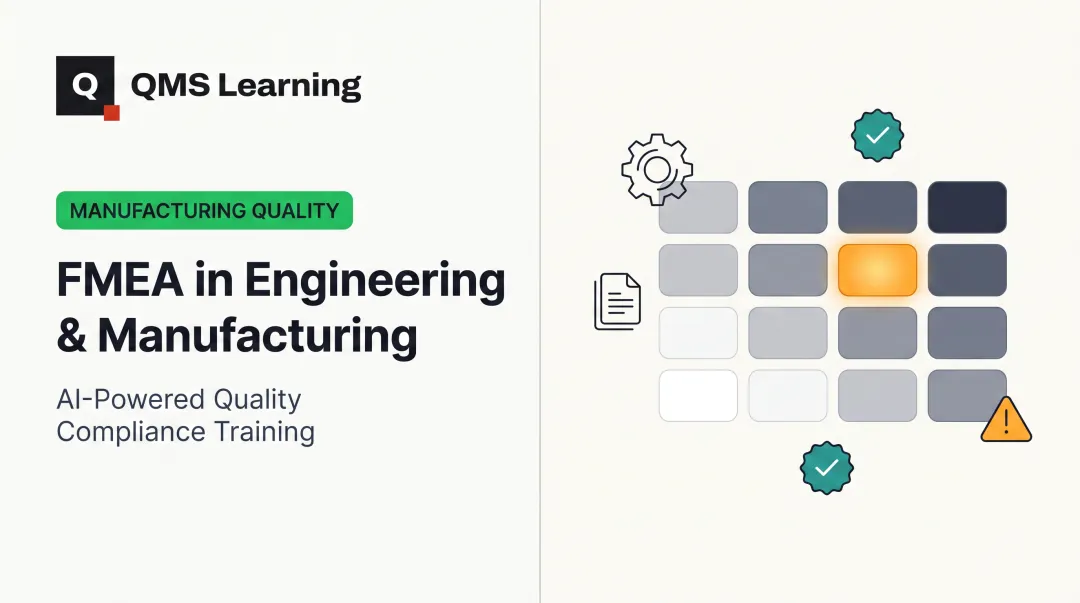 FMEA in Engineering & Manufacturing