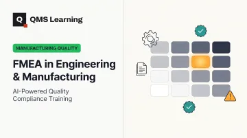 FMEA in Engineering & Manufacturing