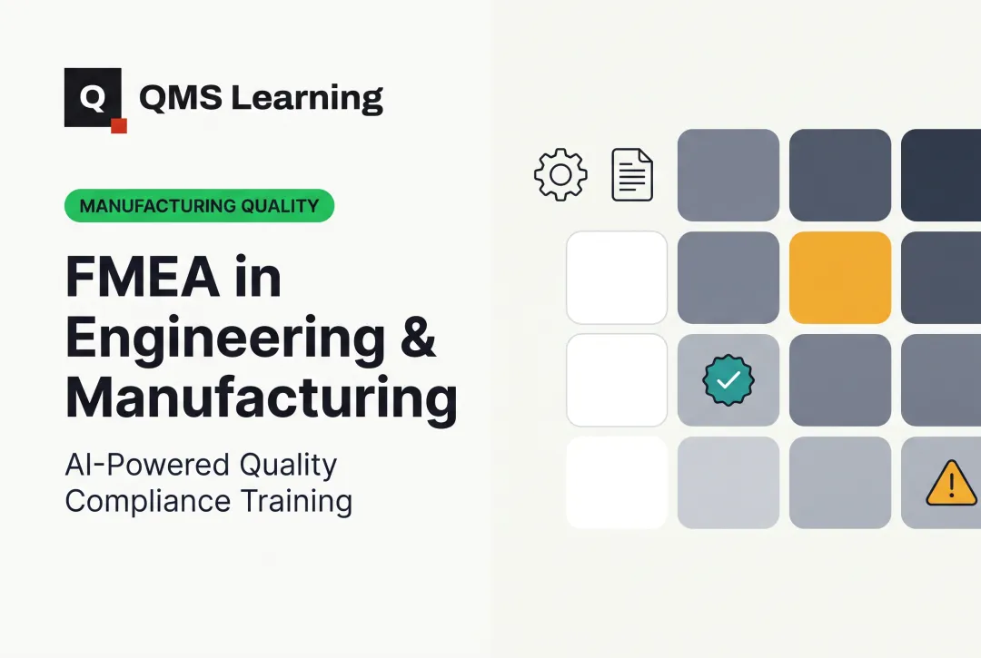 FMEA in Engineering & Manufacturing