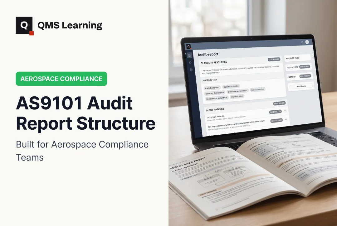 AS9101 Audit Report Structure