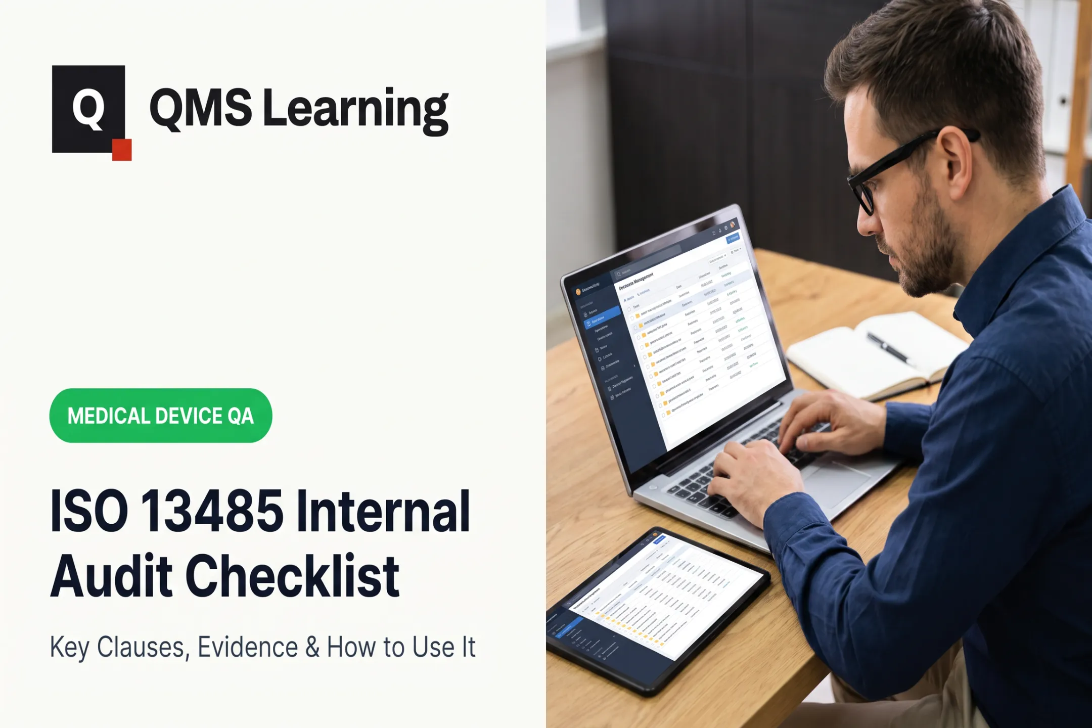 ISO 13485 Internal Audit Checklist: Key Clauses, Evidence & How to Use It