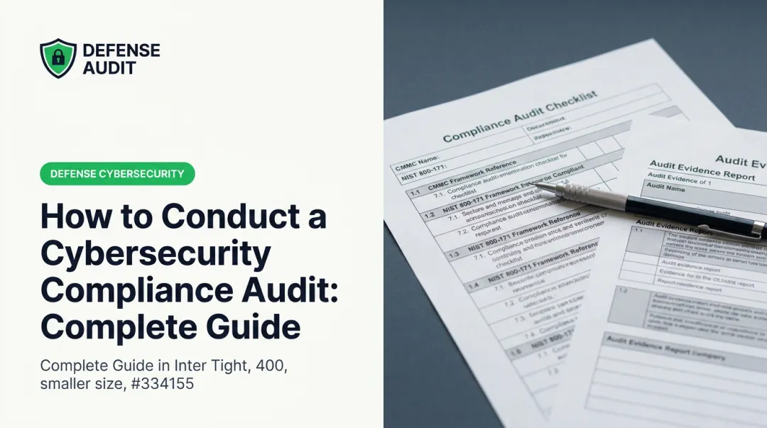 How to Conduct a Cybersecurity Compliance Audit: Complete Guide