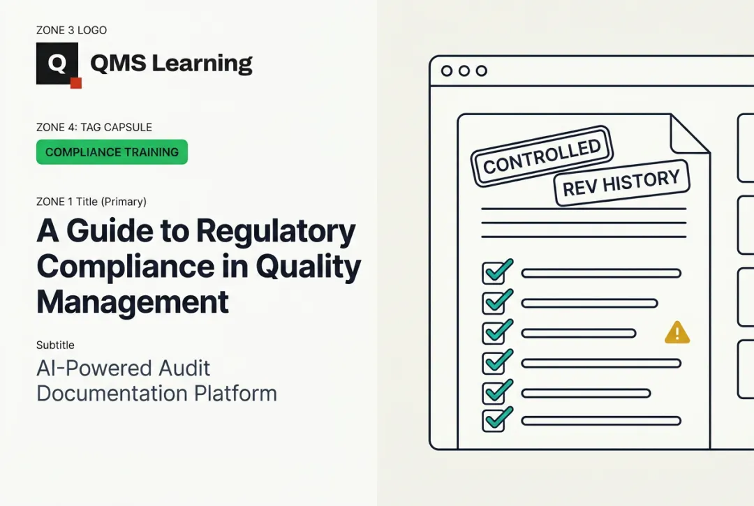 A Guide to Regulatory Compliance in Quality Management