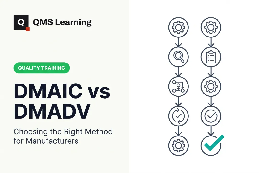 DMAIC vs DMADV