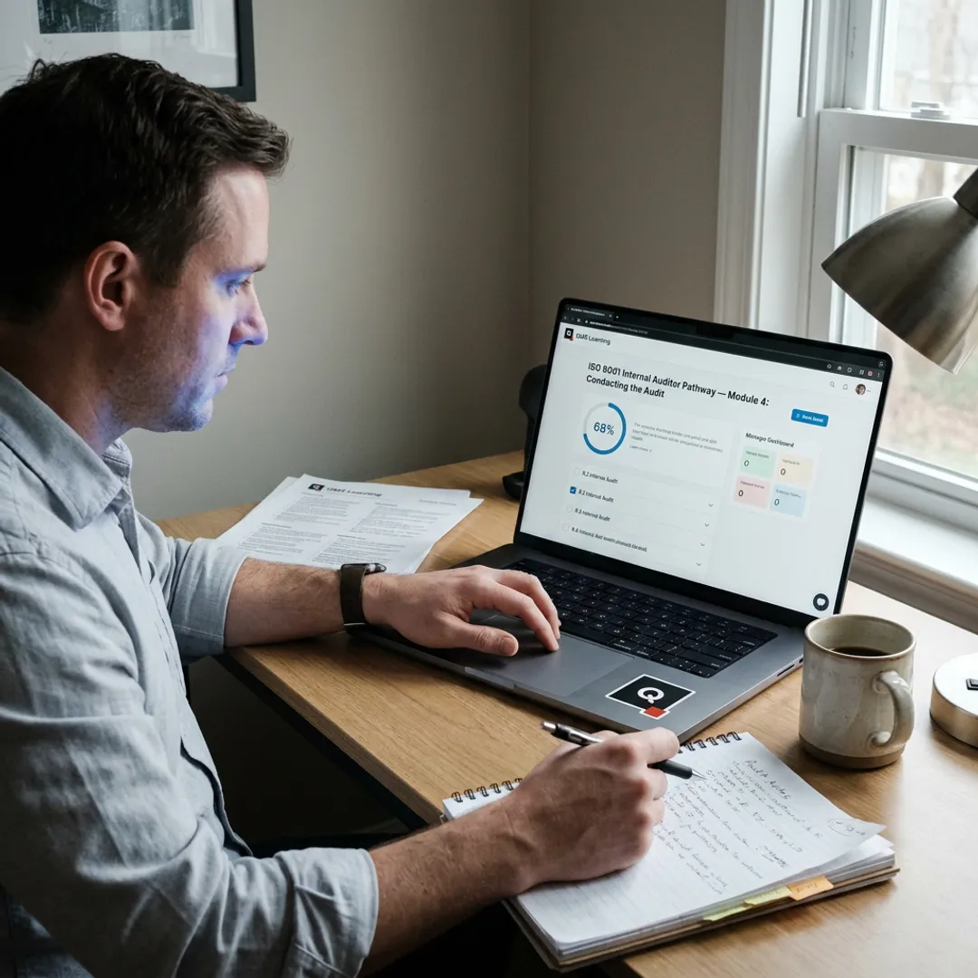 ISO 9001 internal auditor online training