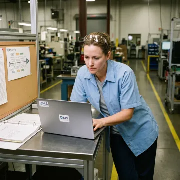 Quality professional reviewing a root cause analysis