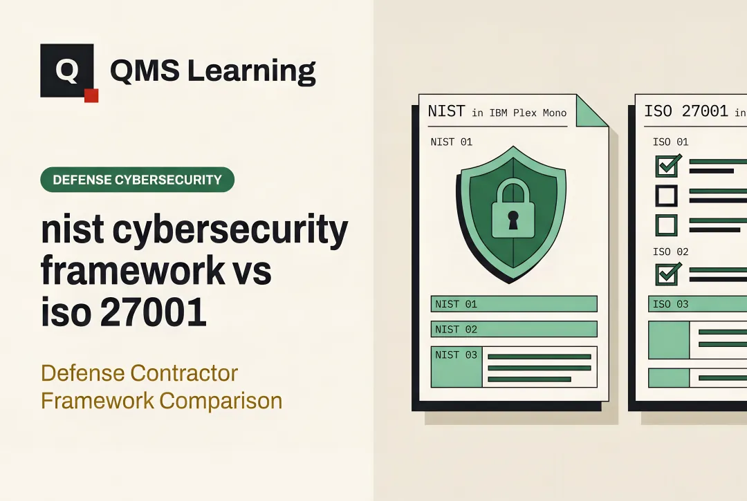 nist cybersecurity framework vs iso 27001