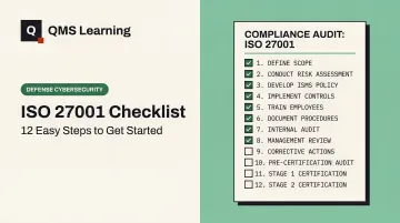 ISO 27001 Checklist: 12 Easy Steps to Get Started