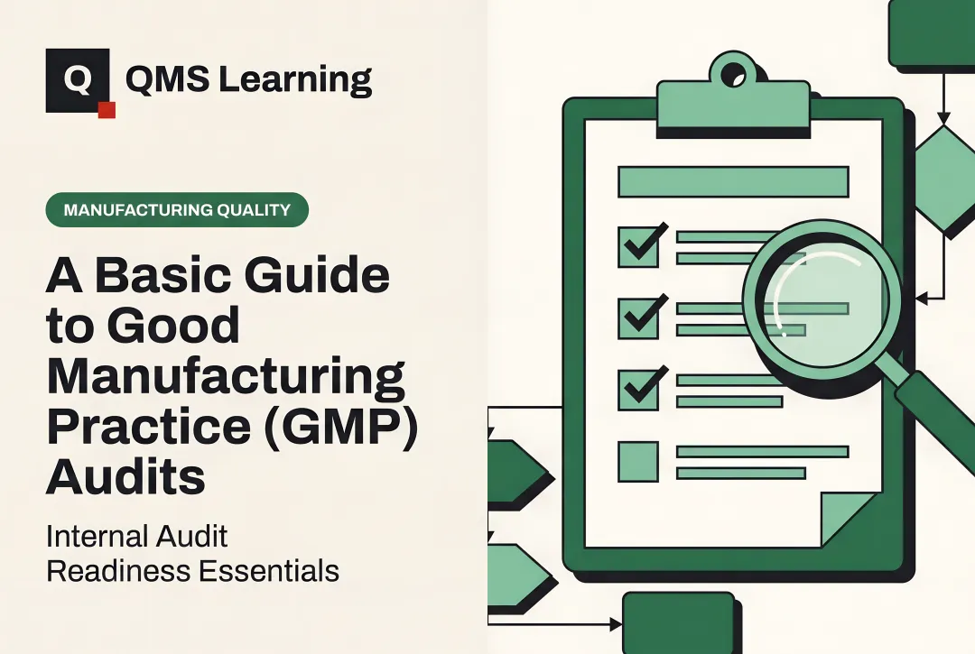 A Basic Guide to Good Manufacturing Practice (GMP) Audits