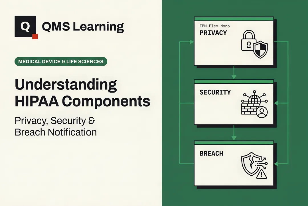 Understanding HIPAA Components: Privacy, Security & Breach Notification