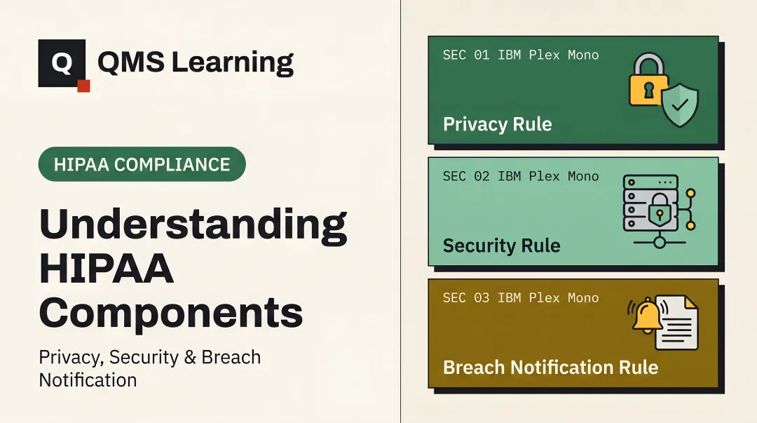 Understanding HIPAA Components: Privacy, Security &amp; Breach Notification