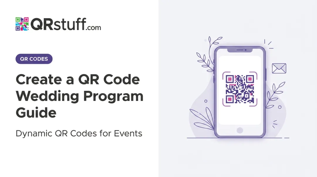 Create a QR Code Wedding Program Guide