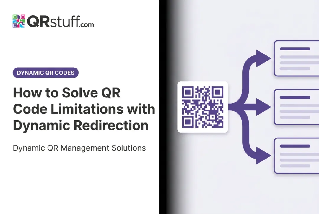 How to Solve QR Code Limitations with Dynamic Redirection