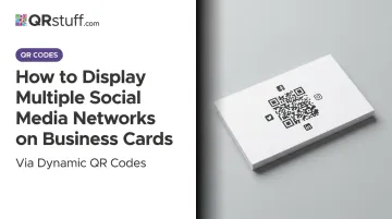 How to Display Multiple Social Media Networks on Business Cards