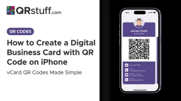 How to Create a Digital Business Card with QR Code on iPhone