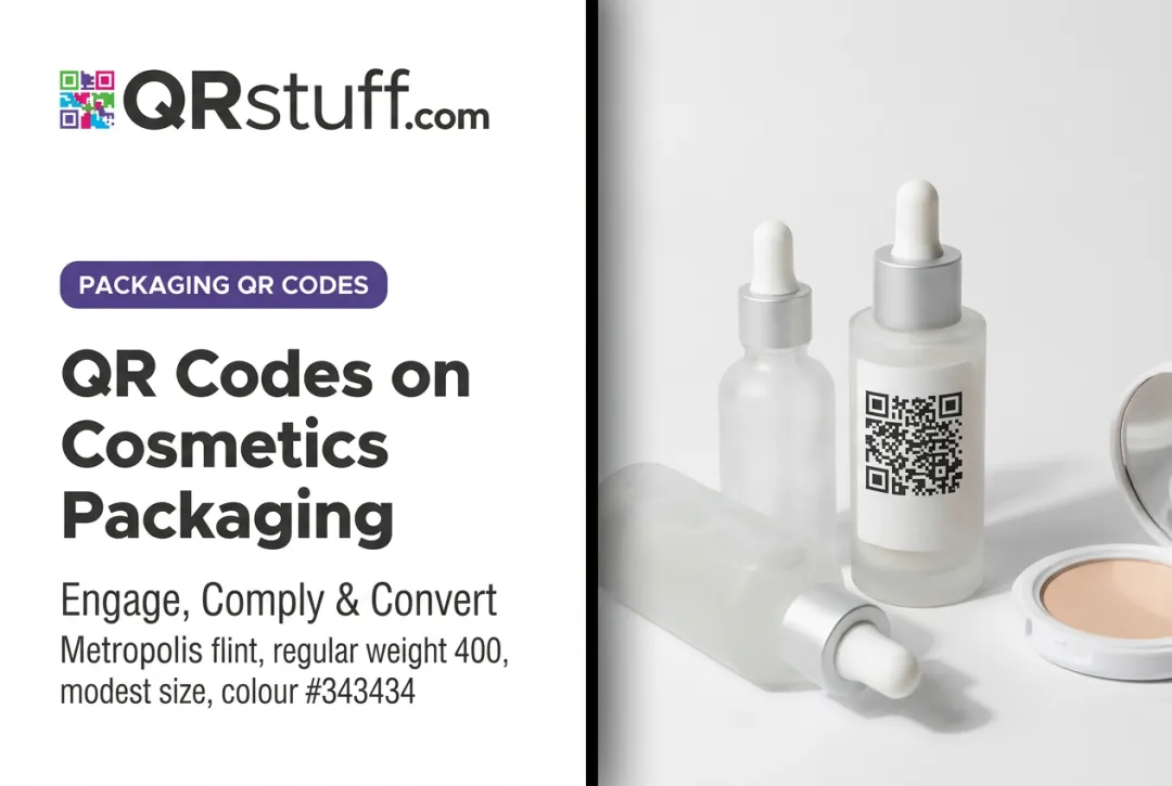 QR Codes on Cosmetics Packaging: Engage, Comply & Convert