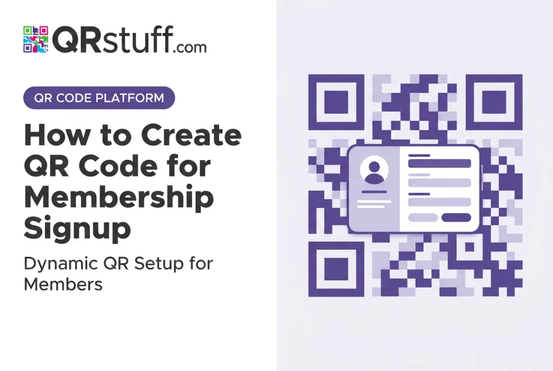 How to Create QR Code for Membership Signup