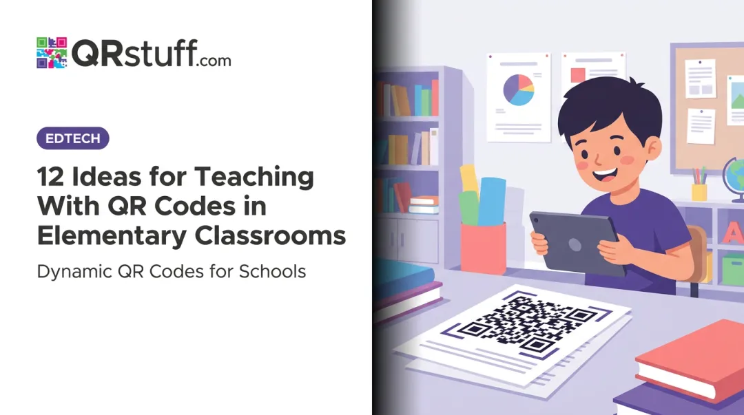 12 Ideas for Teaching With QR Codes in Elementary Classrooms