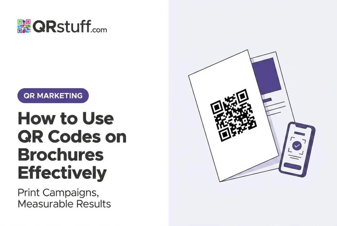 How to Use QR Codes on Brochures Effectively