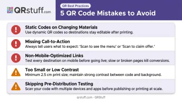Five common real estate QR code mistakes and how to avoid them