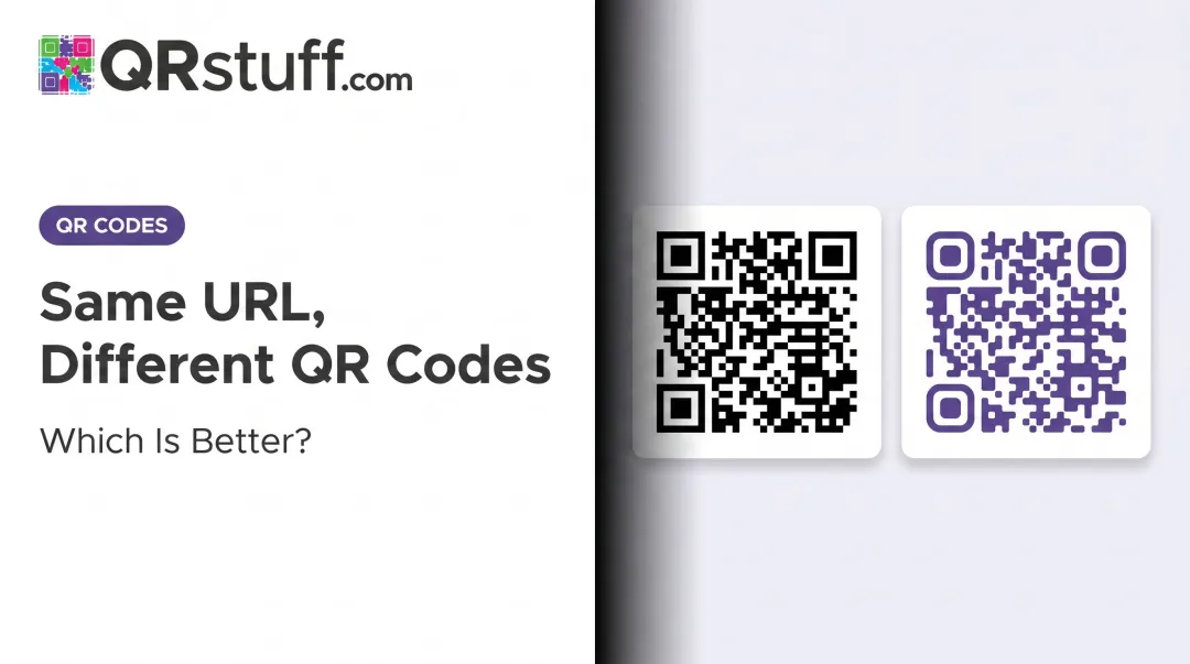 Same URL, Different QR Codes: Which Is Better?