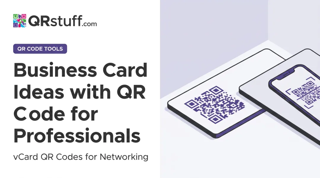 Business Card Ideas with QR Code for Professionals