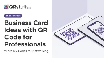 Business Card Ideas with QR Code for Professionals