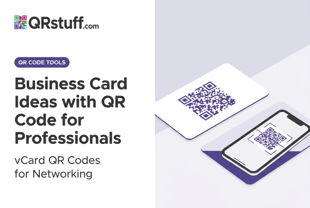 Business Card Ideas with QR Code for Professionals