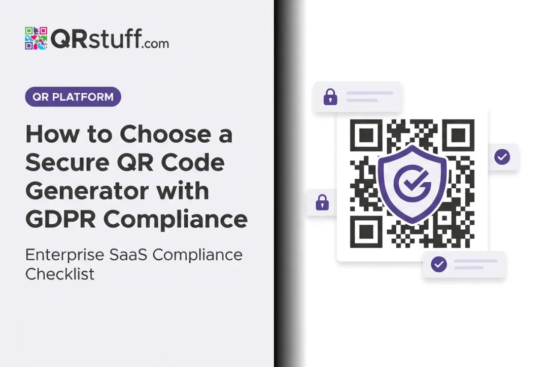 How to Choose a Secure QR Code Generator with GDPR Compliance