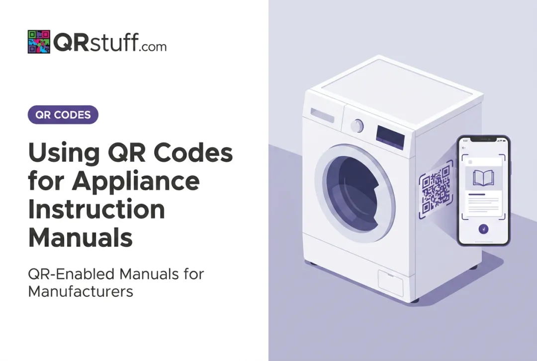 Using QR Codes for Appliance Instruction Manuals