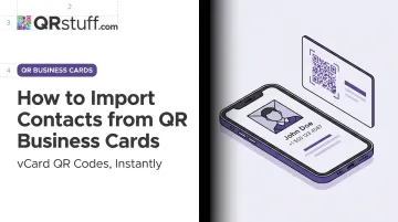How to Import Contacts from [QR Code Business Cards](/blog/business-cards-qr-add-contacts-iphone)
