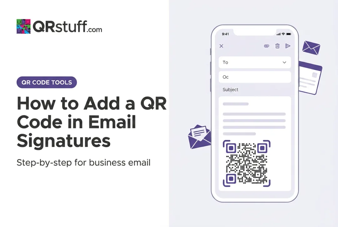 How to Add a QR Code in Email Signatures