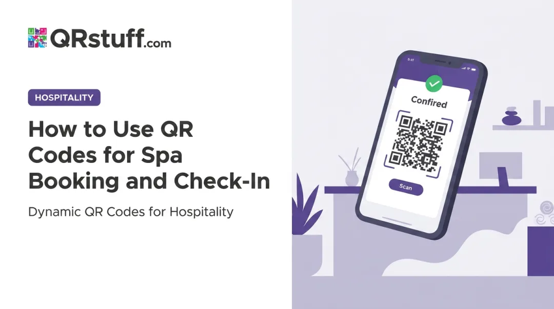 How to Use QR Codes for Spa Booking and Check-In