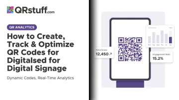 How to Create, Track & Optimize QR Codes for Digital Signage