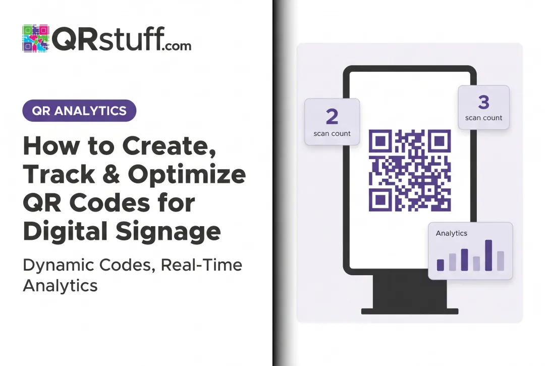 How to Create, Track & Optimize QR Codes for Digital Signage