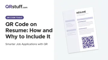 QR Code on Resume: How and Why to Include It
