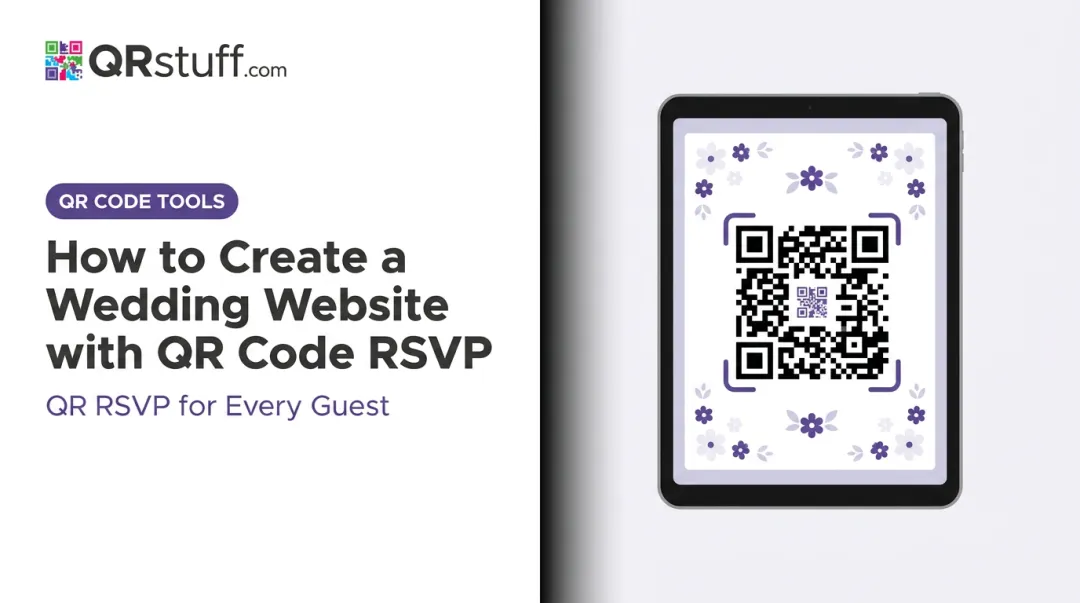 How to Create a Wedding Website with QR Code RSVP