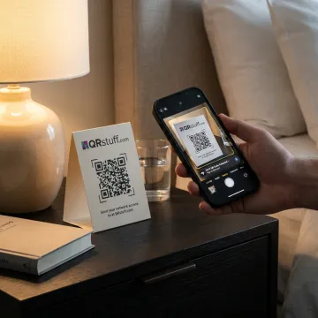 Guest Room WiFi Signs for Hotels & Hospitality