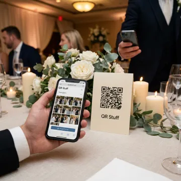 QR Code for Wedding Pictures: Collect Guest Photos Instantly