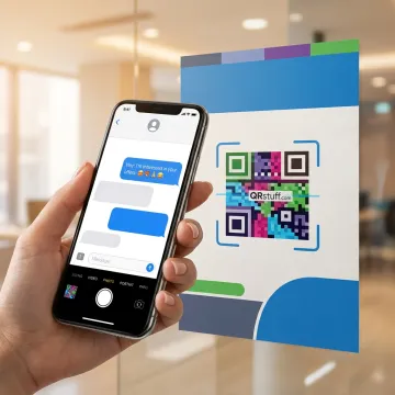 QR Code Generator for SMS Messages