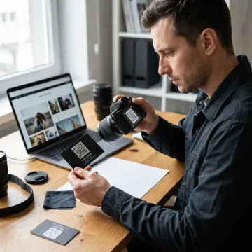 Photography & Videographer Business Cards — Free Design