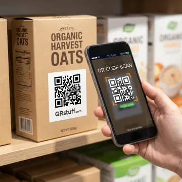 Product Label QR Codes — Create & Print